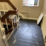 Landing Before Renovation Landing Before Renovation